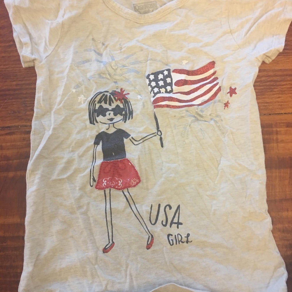 Osh kosh girl T-shirt size 6x